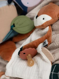 Activiteit knuffeldeken Sparky the Fox^Sebra New