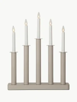 Adventkandelaar Plate van dennen- en berkenhout^Westwing Hot