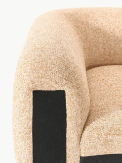 Afgeronde hoekmodule Wolke van bouclé^Westwing Collection Best