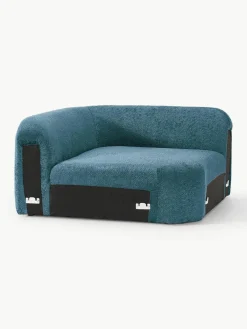 Afgeronde hoekmodule Wolke van teddy bouclé^Westwing Collection Online
