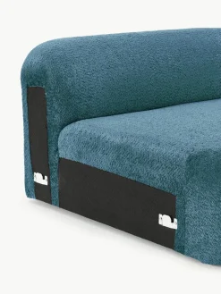 Afgeronde hoekmodule Wolke van teddy bouclé^Westwing Collection Online