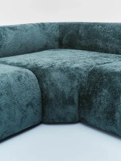 Afgeronde hoekmodule Wolke van teddy bouclé^Westwing Collection Online