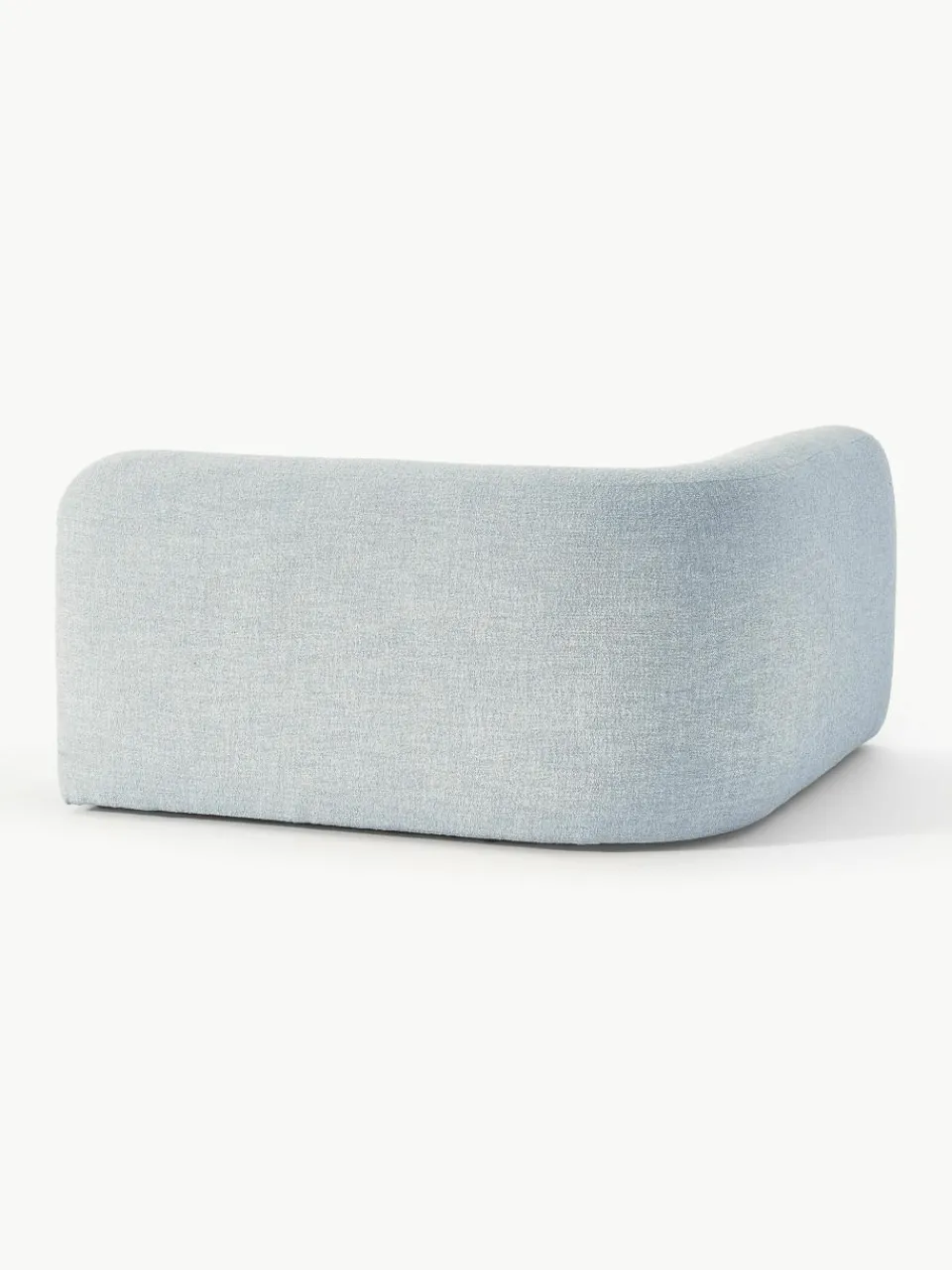 Afgeronde hoekmodule Wolke van bouclé^Westwing Collection Outlet