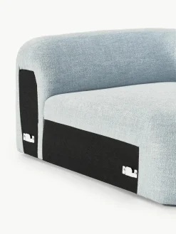 Afgeronde hoekmodule Wolke van bouclé^Westwing Collection Outlet