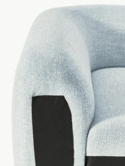 Afgeronde hoekmodule Wolke van bouclé^Westwing Collection Outlet