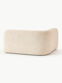 Afgeronde hoekmodule Wolke van bouclé^Westwing Collection Outlet