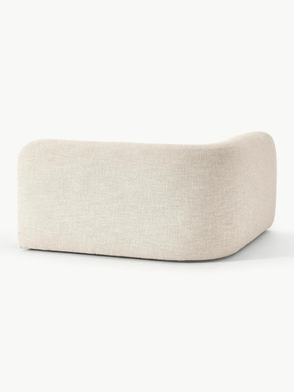 Afgeronde hoekmodule Wolke van bouclé^Westwing Collection Outlet