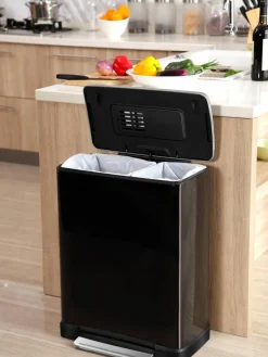 Afvalemmer Recycle E-Cube, 28 L + 18 L^Westwing Online