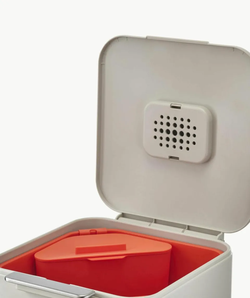 Afvalemmer Totem met aparte recycling unit, in verschillende formaten^Joseph Joseph Outlet