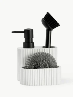 Afwasmiddeldispenser Poly met spons, set van 3^ANDREA HOUSE Sale