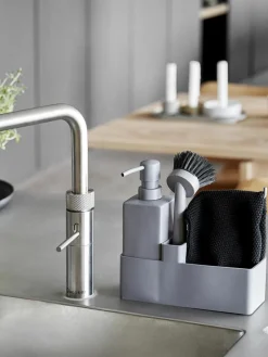 Afwasmiddeldispenser met afwasborstel, set van 3^Zone Denmark Clearance