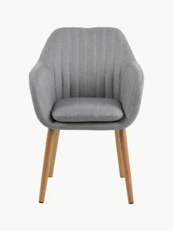 Armstoel Emilia met houten poten^Westwing Sale