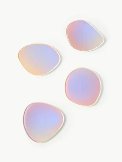 Asymmetrische onderzetters Lio, set van 4^Westwing Collection Best