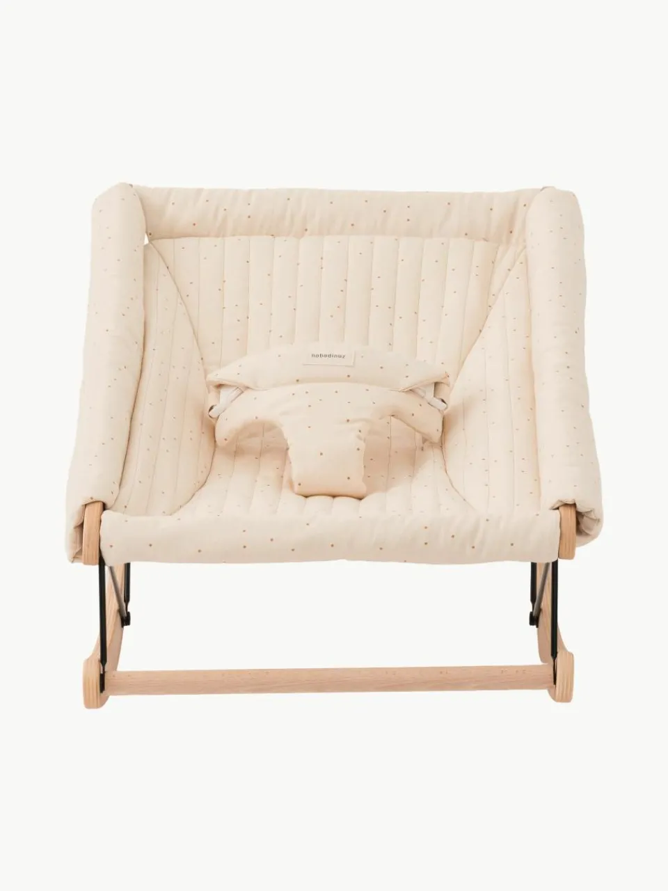 Baby wipstoel Growing Green van beukenhout^Nobodinoz Fashion