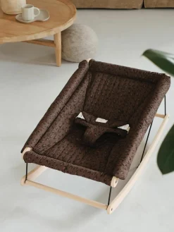 Baby wipstoel Growing Green van beukenhout^Nobodinoz Online
