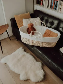 Babymand Moses met matras en katoenen hoes, set van 3^Westwing Online