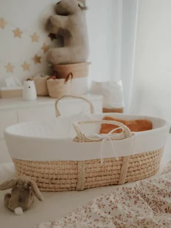 Babymand Moses met matras en katoenen hoes, set van 3^Westwing Online