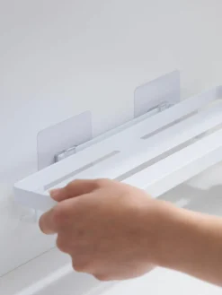 Badkamer dienblad met zelfklevende haken^Yamazaki Online