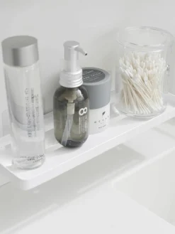 Badkamer dienblad met zelfklevende haken^Yamazaki Online