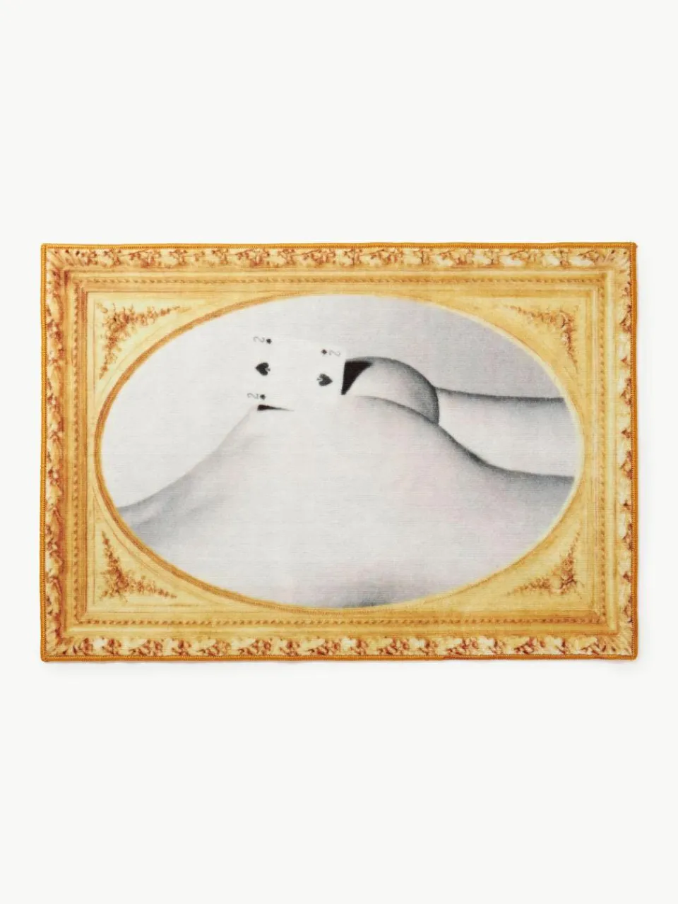 Badmat Two Of Spades, antislip^SELETTI Fashion