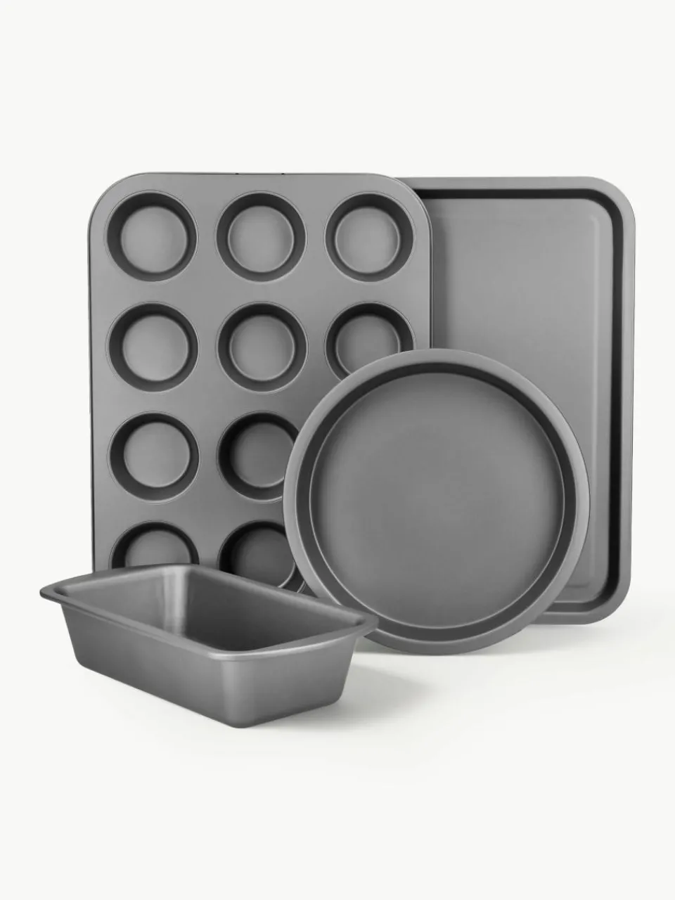 Bakvormen KitchenCraft met antiaanbaklaag, set van 4^Westwing Sale