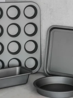 Bakvormen KitchenCraft met antiaanbaklaag, set van 4^Westwing Sale
