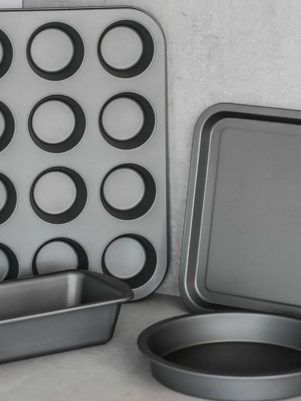 Bakvormen KitchenCraft met antiaanbaklaag, set van 4^Westwing Sale