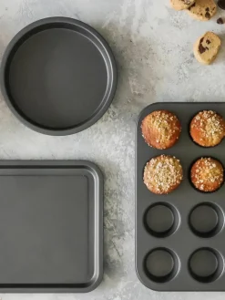 Bakvormen KitchenCraft met antiaanbaklaag, set van 4^Westwing Sale