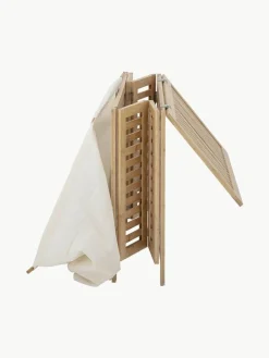 Bamboe wasmand Aden met stoffen inzet^Bloomingville Clearance