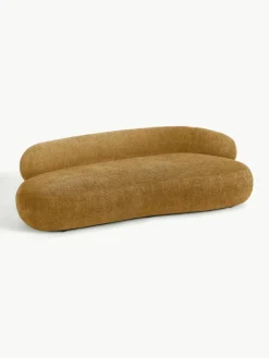Bank Alba (3-zits) uit teddy bouclé^Westwing Collection Hot