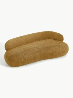 Bank Alba (3-zits) uit teddy bouclé^Westwing Collection Hot