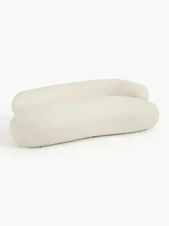 Bank Alba (3-zits) uit teddy bouclé^Westwing Collection Fashion