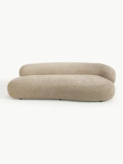 Bank Alba (3-zits) uit teddy bouclé^Westwing Collection New