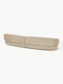 Bank Alba (4-zits) uit teddy-bouclé^Westwing Collection Outlet