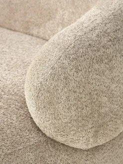 Bank Alba (4-zits) uit teddy-bouclé^Westwing Collection Outlet