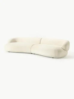 Bank Alba (4-zits) uit teddyvacht^Westwing Collection Outlet