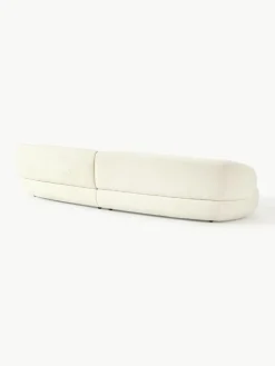 Bank Alba (4-zits) uit teddyvacht^Westwing Collection Outlet