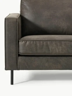 Bank Hunter (3-zits) van gerecycled leer^Westwing Collection Sale