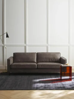 Bank Hunter (3-zits) van gerecycled leer^Westwing Collection Sale