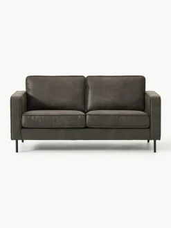 Bank Hunter (2-zits) van gerecycled leer^Westwing Collection Sale