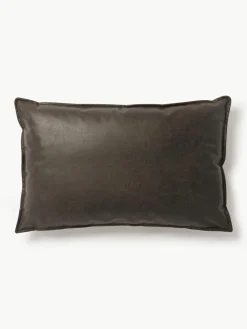 Bankkussen Lennon van gerecycled leer^Westwing Collection Hot