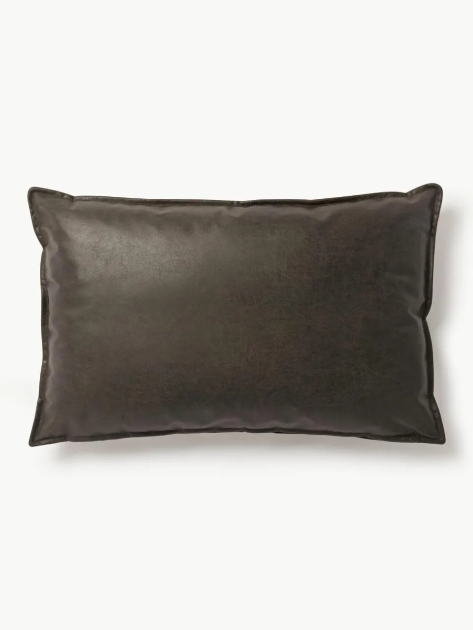 Bankkussen Lennon van gerecycled leer^Westwing Collection Hot