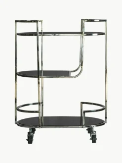 Bar cart Beauchamp van edelstaal^Westwing Online