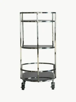 Bar cart Beauchamp van edelstaal^Westwing Online