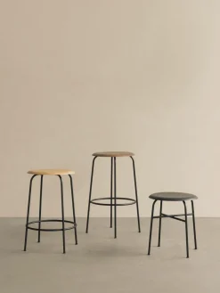 Barkruk Afteroom van metaal en hout^Audo Copenhagen Clearance