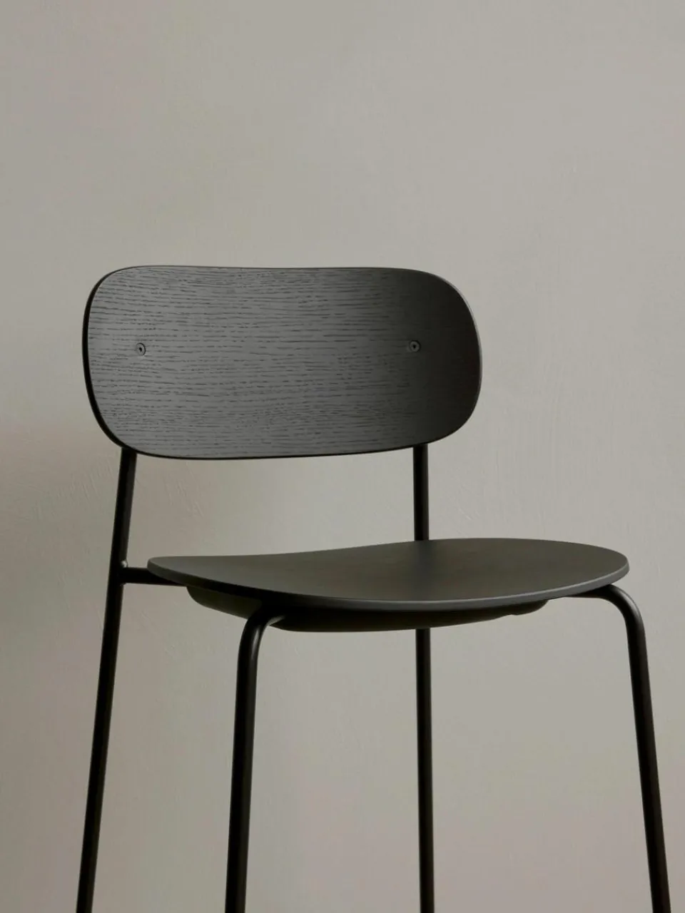 Barkruk Co van metaal en hout^Audo Copenhagen Clearance