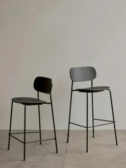Barkruk Co van metaal en hout^Audo Copenhagen Clearance