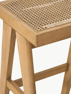 Barkruk Sissi met Weens vlechtwerk^Westwing Collection New