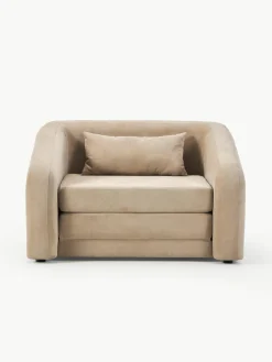 Beige slaapfauteuil Eliot^Westwing Collection Best