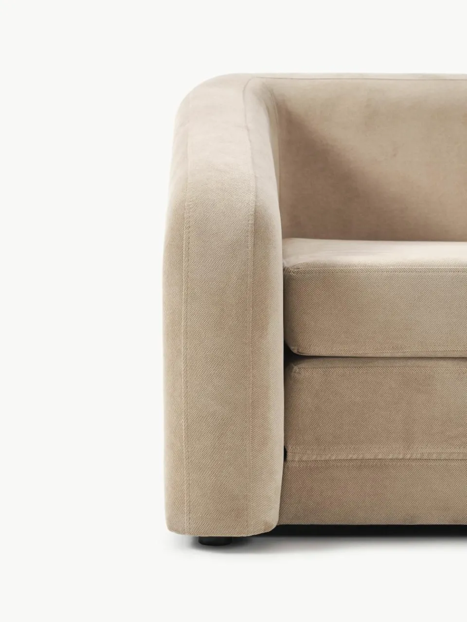 Beige slaapfauteuil Eliot^Westwing Collection Best